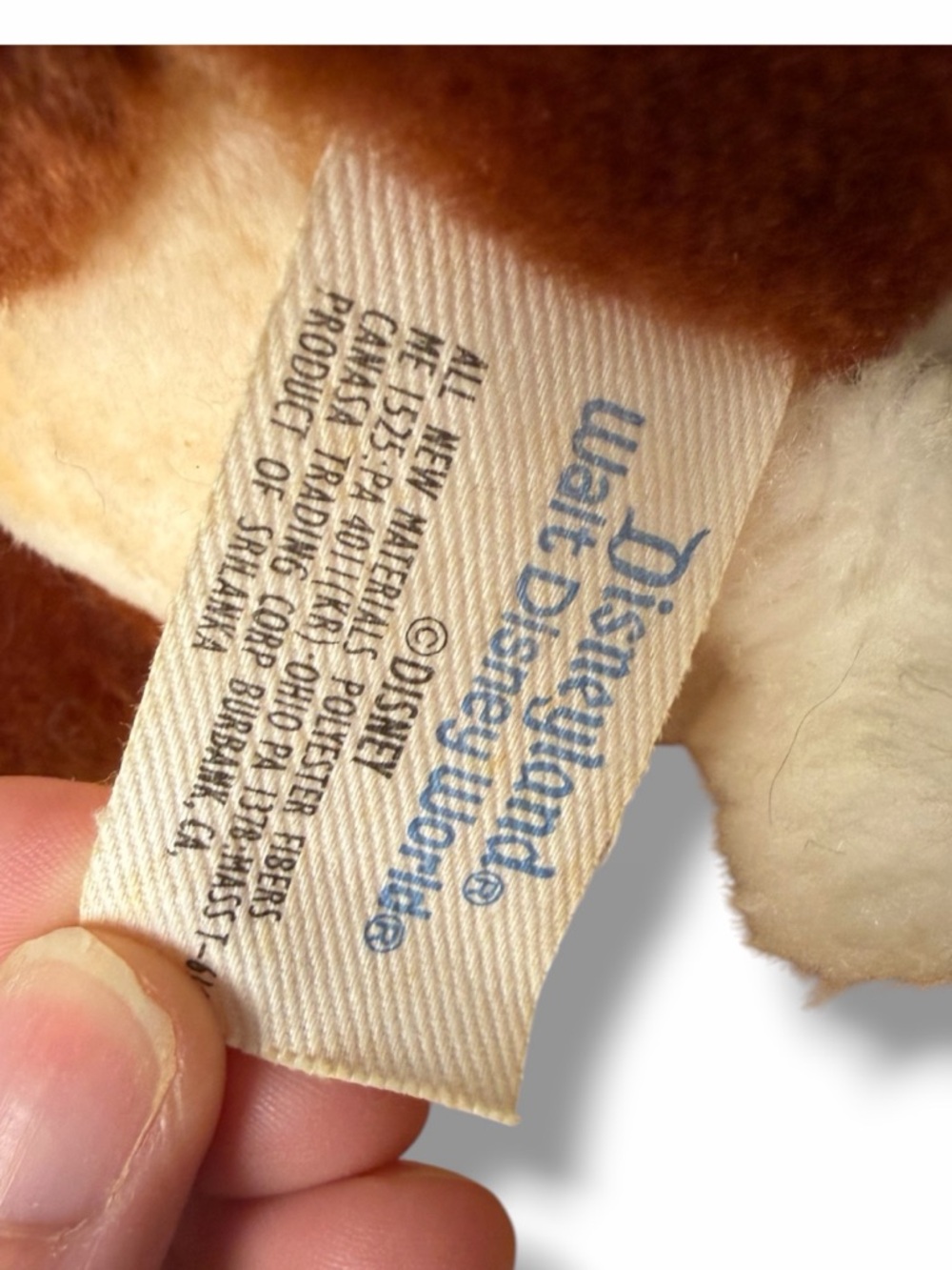 2 for $20 - Chip Chipmunk Vintage Disney Parks Plush - Picture 5 of 6